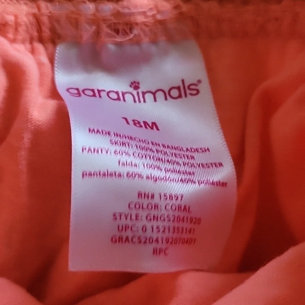 Garanimals Toddler Girl's Skirt With Shorts